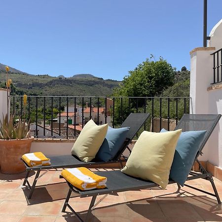 Stunning Spanish White Village Home Private Pool Stunning Views Saleres Esterno foto
